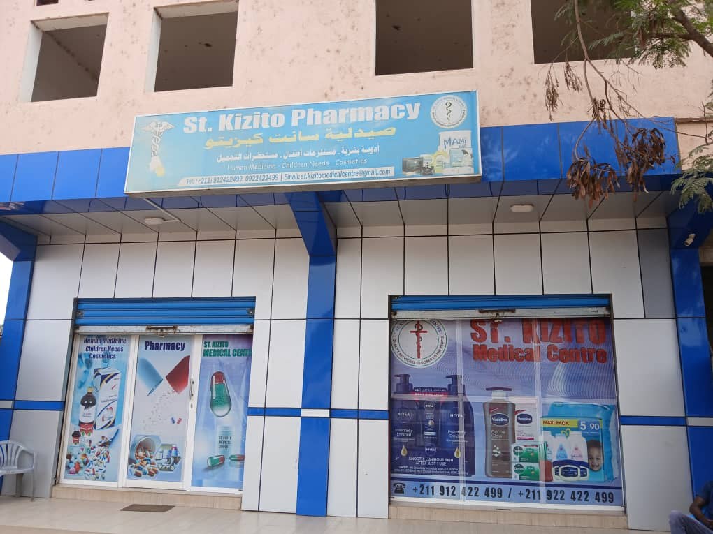 St. Kizito Medical Center front signage